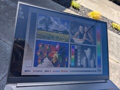 Outdoors under sunlight