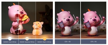 The BG01B mini LED light has three color temperatures and a high CRI for accurate color reproduction. (Image source: Shoten Kobo)