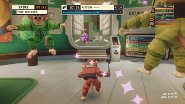 A screenshot from Go Ape Ship