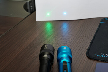 The two lasers compared, although in the 3R version