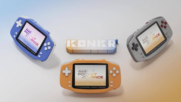 The Konkr Pocket Advance is available in three colors.