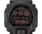 The new Casio G-Shock x Montedio Yamagata collab model (pictured) comes with a red-tinted reverse LCD, alongside a clean white LED backlight. (Image source: Great G-Shock World)