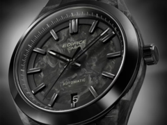 Casio’s new Edifice FK-100 watches (EFK-100XPB-1A pictured) are now available in the UK. (Image source: Casio)