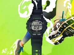 The Casio WS1400H-8BV watch features 100 m (10 bar) water resistance (Image source: Casio)
