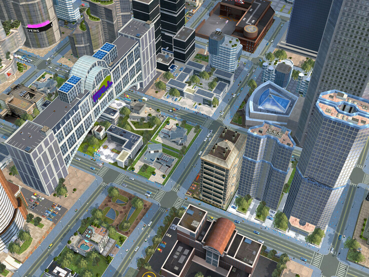 Pictured: The lively cities were among City Life 2008's greatest strengths in PC Games' review.