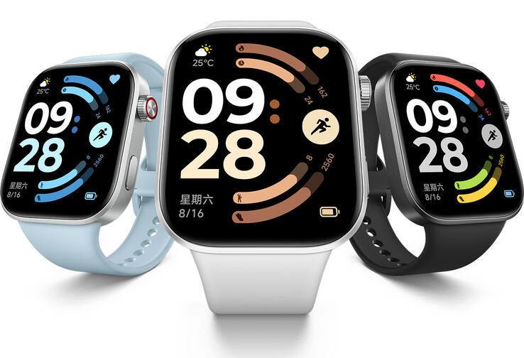 Color options of the Redmi Watch 6 (Image source: Xiaomi)