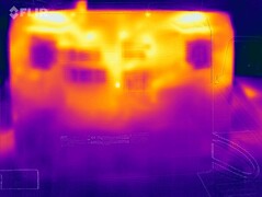 Heat development bottom side (Gaming - The Witcher 3)