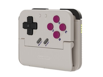 The GameSir Pocket 1 Vertical has a D-pad, ABXY buttons, and Game Boy-style start and select buttons. (Image source: GameSir)