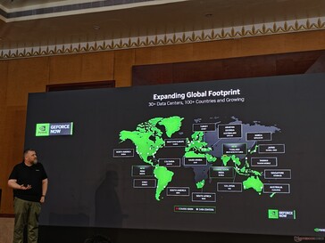 Nvidia runs its own GFN data centers in North America, Western Europe, and India
