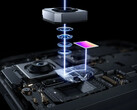 The "final" configuration reportedly retains the 200MP primary camera. Pictured: a render showing the internal camera setup of the OnePlus 15.