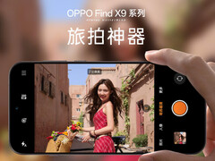 A representation of the Find X9 Pro and its official camera app UI. (Image source: Oppo - edited)