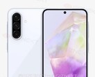 A "Galaxy A36" render. (Image source: GizNext)