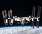 The ISS in orbit (Image source: NASA; cropped)