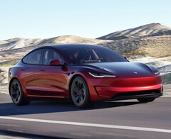 The electric Tesla Model 3 sedan (Image source: Tesla)