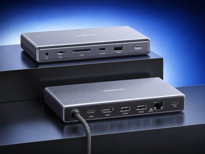 UGREEN11-in-1 USB-C ドッキンズステーション Ugreen launches new 11-in-1 USB4 dock with dual 4K 120 Hz display