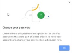 Password Leak Detection is a feature of Chrome 78. (Source: Google)