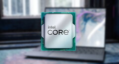 Intel Core i9-13980HX allegedly packs 8 P-cores and 16 E-cores. (Source: Dell on Unsplash, Intel-edited)