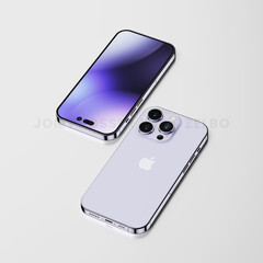 The iPhone 14 Pro could have titanium sides, among other minor changes from the iPhone 13 Pro. (Image source: Jon Prosser & Ian Zelbo)