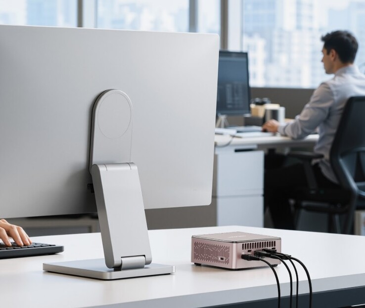 The Geekom A5 NP-C features a healthy array of ports. 
