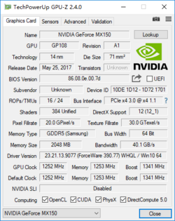 Low Power 1D12 variant (Max-Q) with higher clocks