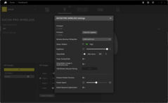 Katar Pro Wireless - Device settings