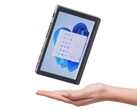 Morefine's M11 is a tablet-style mini PC with power efficient CPUs and a 7-inch touchscreen display. (Image source: Morefine)