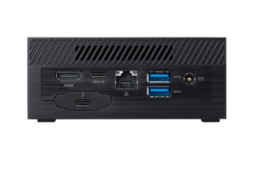 Rear connectors with Thunderbolt 3 option (Source: Asus)