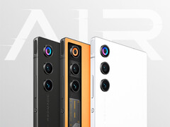 Nubia released the RedMagic 10 Air earlier this year in three colour options. (Image source: Nubia)