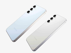 The Galaxy S25 FE in two of its four launch colours. (Image source: via Nieuwe Mobiel)