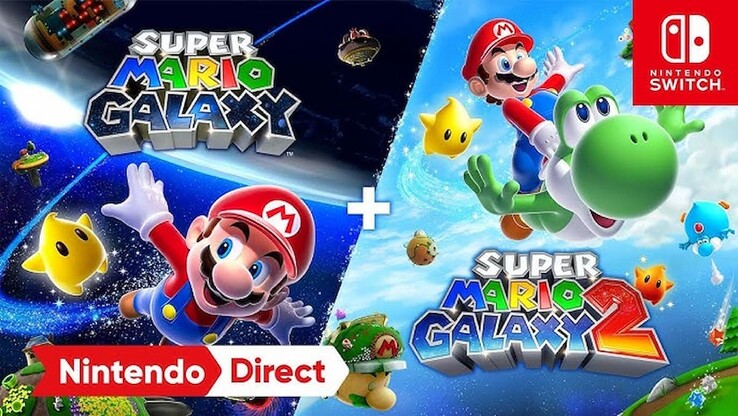 Super Mario Galaxy 1 and 2 are getting an October release (Image Source: Nintendo)