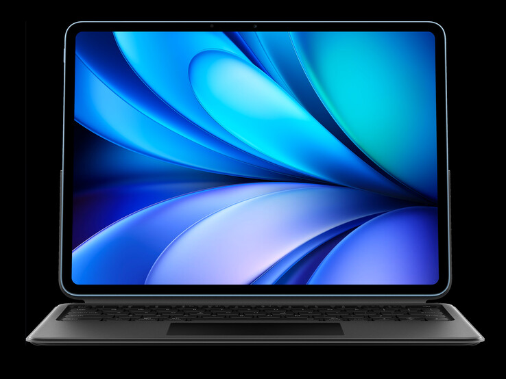 The Vivo Pad 5e is compatible with a detachable keyboard accessory. (Image source: Vivo)