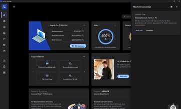 Lenovo Vantage: Important message - Theft protection advertizing