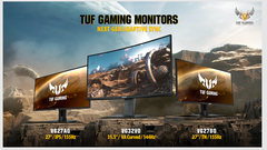 TUF has new gaming monitors in the works. (Source: Asus)