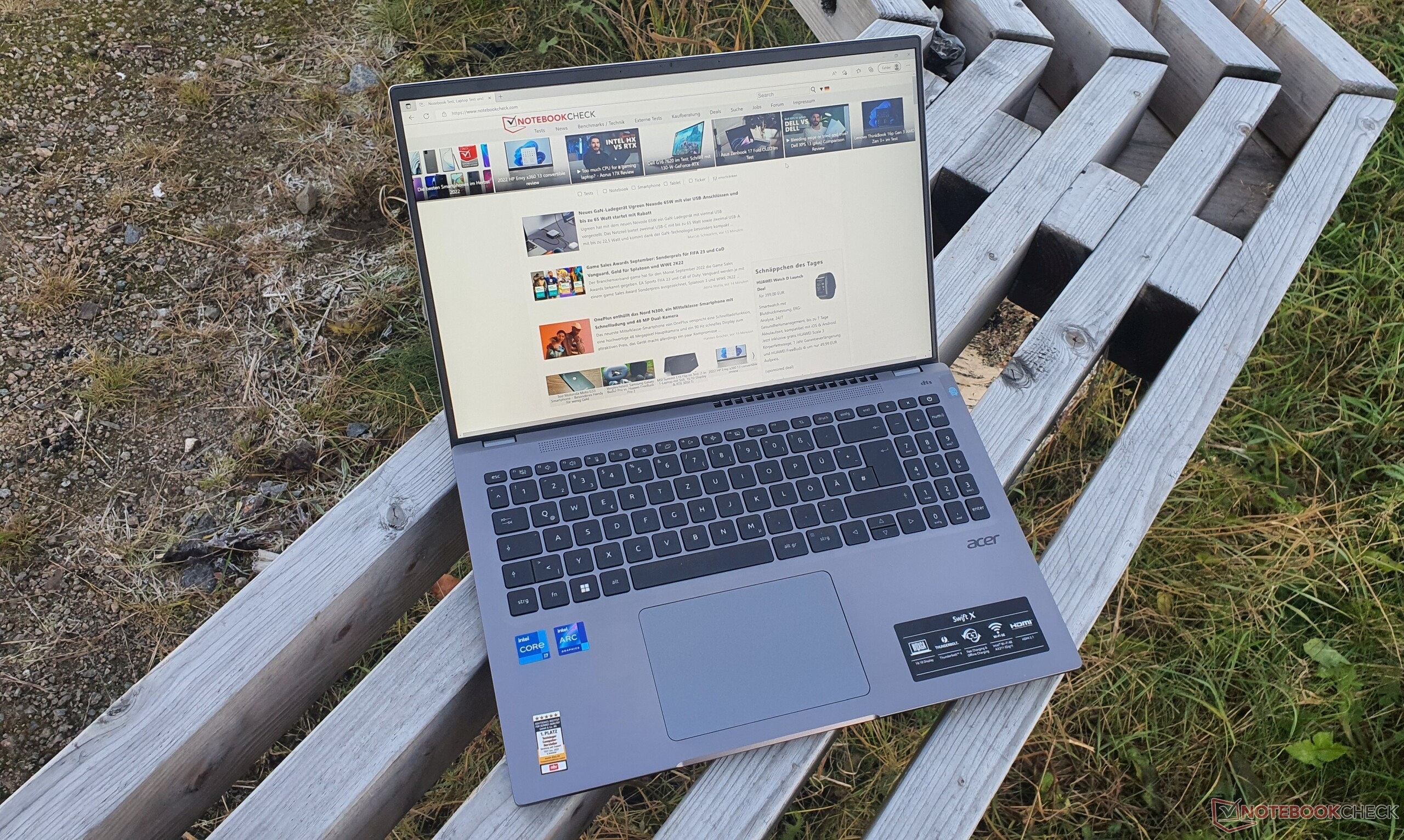 Acer Swift X 16 2022 Tested 16 inch Laptop With Many Upgrades Uses 