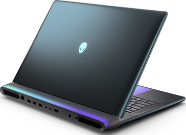 Alienware 18 Area 51 ports on the back. (Image source: Dell)