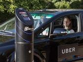 An electric Uber car (Image source: Uber)