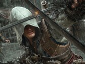 A promotional image for Assassins Creed: Black Flag Resynced