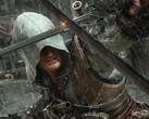 A promotional image for Assassins Creed: Black Flag Resynced