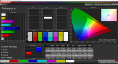 CalMAN color space – Standard