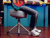The Throne X stool by Cooler Master vibrates to the beat of music being performed or its internal metronome to enhance musical immersion. (Image source: Cooler Master)