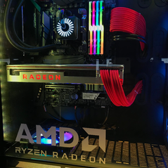 Radeon VII. (Image source: Twitter/AMD Ryzen)