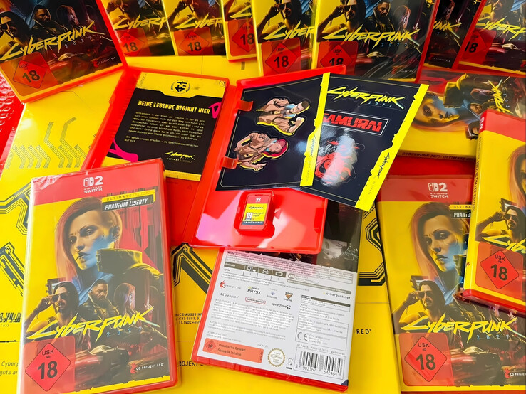 Cyberpunk 2077: Ultimate Edition retail case (Image source: Croc Oclock X account)