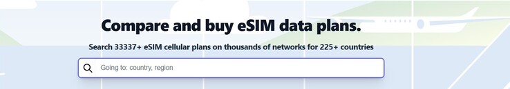 There are already too many eSIM data packages from countless providers. (Image source: esims.io)