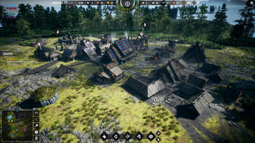 An image showing a village in Frozenheim.