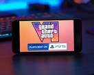 GTA 6 PS5 marketing shown on smartphone