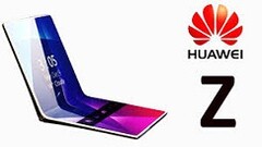 A concept render for the Huawei foldable phone. (Source: YouTube)