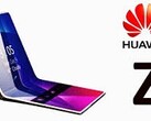 A concept render for the Huawei foldable phone. (Source: YouTube)
