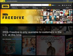 IMDb Freedrive now live, access limited to the US