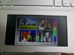 ScreenPad outdoors under shade