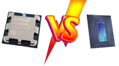 Intel Arrow Lake vs AMD Zen 5 sales battle appears extremely one-sided in Germany. (Image source: Notebookcheck, Intel, Pixabay, edited)